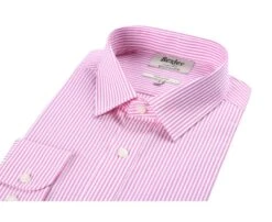 Chemise Coton Rayée Rose Et Blanc - MAXIMILIEN -Boutique Pop Mey Edlich 0116302p maximilien rose et blanc 5
