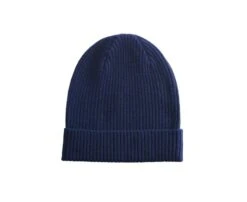 Bonnet Laine Homme Navy - BENNETH