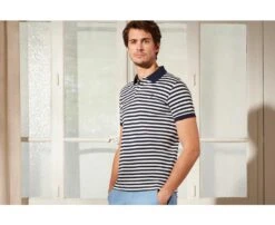 Polo Rayé Navy Homme Style Marin - ALEC -Boutique Pop Mey Edlich 0118909k alec raye navy 3 1