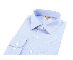 Chemise à Fines Rayures Bleues - Col Français - AUBERTIN CLASSIC 13 Chemise à Fines Rayures Bleues - Col Français - AUBERTIN CLASSIC -Boutique Pop Mey Edlich 0121800f aubertinclassic bleu ocean et blanc 5