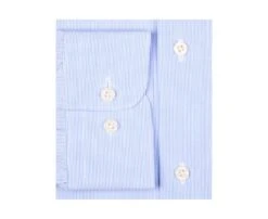 Chemise Blanche à Rayures Bleues - ANSELME 14 Chemise Blanche à Rayures Bleues - ANSELME -Boutique Pop Mey Edlich 0122200a anselme bleu et blanc 6