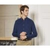 Chemise En Velours Indigo - WAYNE -Boutique Pop Mey Edlich 0123106d wayne indigo 1bis