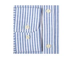 Chemise Coton Et Lin Rayures Bleues Et Blanches - EDIBERT 14 Chemise Coton Et Lin Rayures Bleues Et Blanches - EDIBERT -Boutique Pop Mey Edlich 0127600a edibert bleu et blanc 3