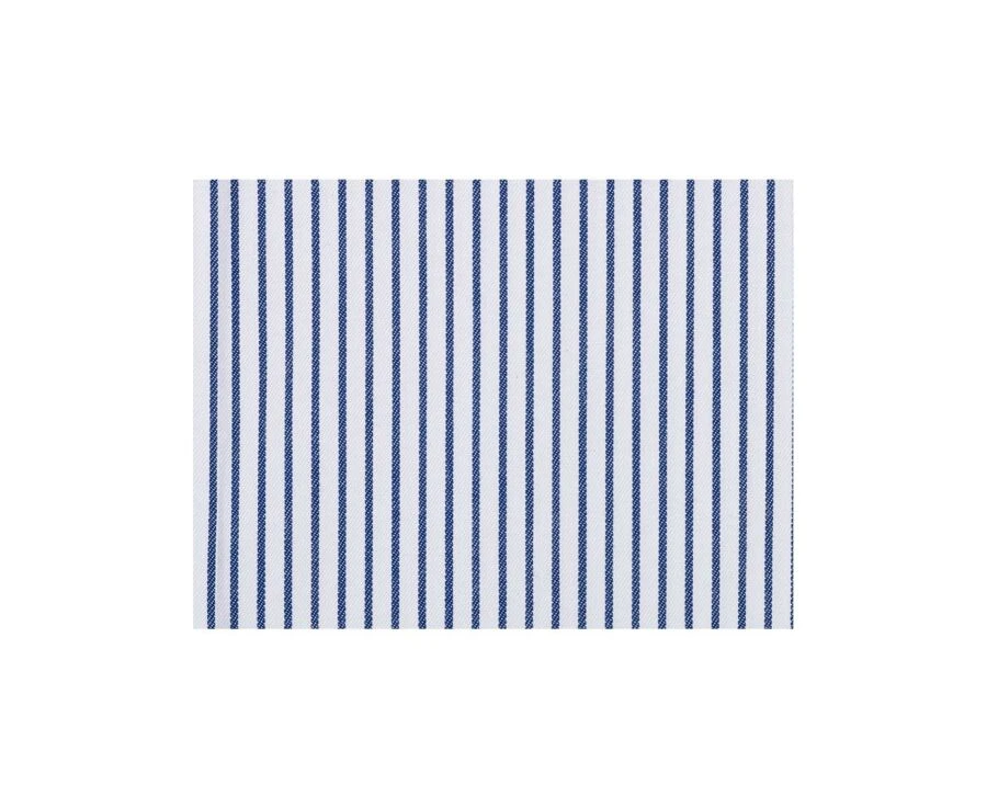 Chemise Homme à Rayures Bleues - GEOFFROY 8 Chemise Homme à Rayures Bleues - GEOFFROY – Image 6