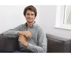 Chemise Flanelle Vert Tilleul - Poche Poitrine - ALEXANDER -Boutique Pop Mey Edlich 013330b6 alexander vert tilleuil 3