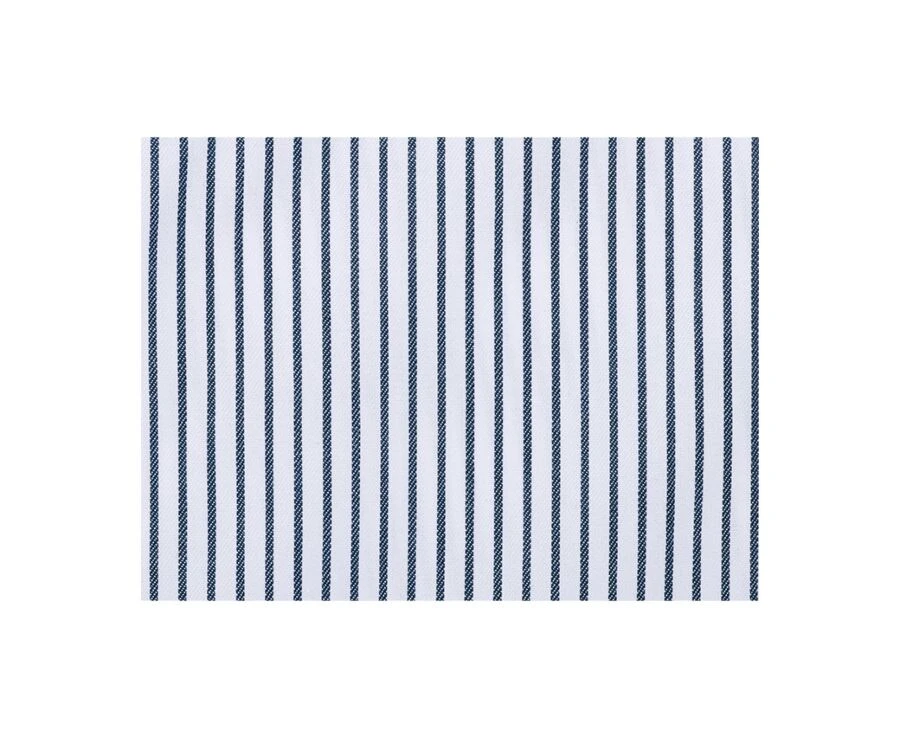 Chemise Blanche à Rayures Vertes Foncées Et Poche Poitrine - BRODERICK 8 Chemise Blanche à Rayures Vertes Foncées Et Poche Poitrine - BRODERICK – Image 6