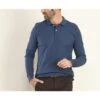Polo Manches Longues Homme Bleu - ANDY II ML -Boutique Pop Mey Edlich 01365006 andyii bleu 1
