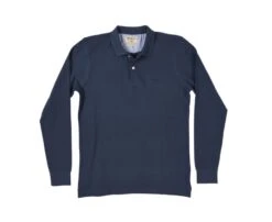 Polo Manches Longues Homme Bleu - ANDY II ML -Boutique Pop Mey Edlich 01365006 andyii bleu 4