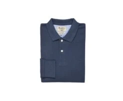 Polo Manches Longues Homme Bleu - ANDY II ML -Boutique Pop Mey Edlich 01365006 andyii bleu 6