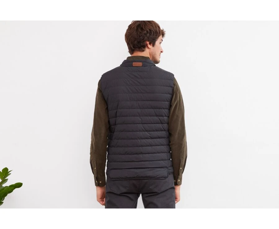 Doudoune Sans Manches Homme Charbon - NIELS II 4 Doudoune Sans Manches Homme Charbon - NIELS II – Image 2