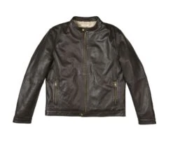 Blouson Cuir Homme Chocolat - CARTER 13 Blouson Cuir Homme Chocolat - CARTER -Boutique Pop Mey Edlich 0137300i carter chocolat 6 2