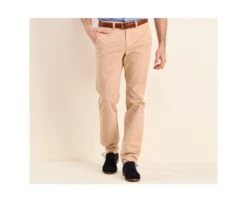 Pantalon Chino Homme Beige Foncé - JERRY II