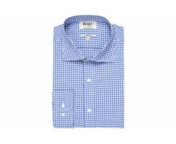 Chemise Coton Blanc à Carreaux Bleus Clairs Et Blancs - RUGGERO 12 Chemise Coton Blanc à Carreaux Bleus Clairs Et Blancs - RUGGERO -Boutique Pop Mey Edlich 01399009 ruggero bleu clair et blanc 1 bis