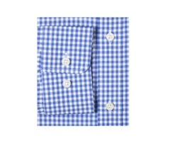 Chemise Coton Blanc à Carreaux Bleus Clairs Et Blancs - RUGGERO 14 Chemise Coton Blanc à Carreaux Bleus Clairs Et Blancs - RUGGERO -Boutique Pop Mey Edlich 01399009 ruggero bleu clair et blanc 6