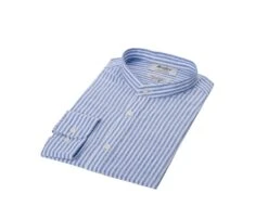 Chemise Coton Lin Bleu Océan Et Blanc - ELIBERT 13 Chemise Coton Lin Bleu Océan Et Blanc - ELIBERT -Boutique Pop Mey Edlich 0140000f elibert bleu ocean et blanc 5 bis