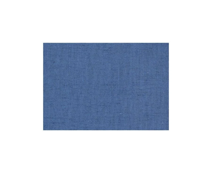 Chemise Coton Lin Indigo Unie - ELIBERT 9 Chemise Coton Lin Indigo Unie - ELIBERT – Image 7