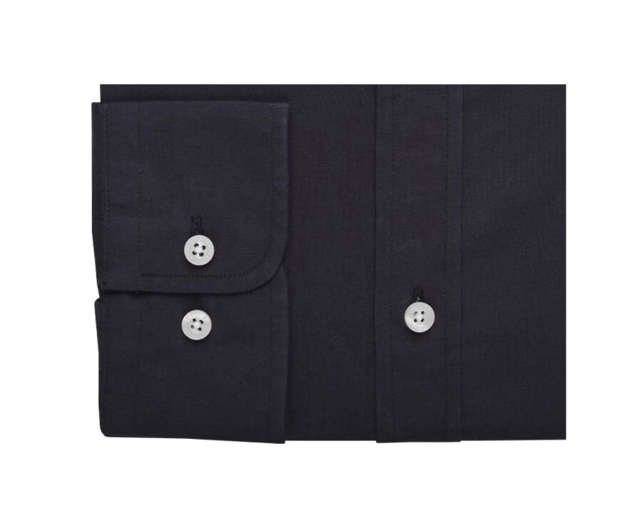 Chemise Coton Lin Charbon - SILBERT 8 Chemise Coton Lin Charbon - SILBERT – Image 6