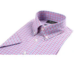 Chemise Coton Rose Bleu Et Blanc - Poche Poitrine - CULLEN MC -Boutique Pop Mey Edlich 014150a5 cullen mc rose bleu et blanc 2