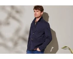 Veste Coton Homme Navy - FÉLICIEN 10 Veste Coton Homme Navy - FÉLICIEN -Boutique Pop Mey Edlich 0142000w felicien navy 3