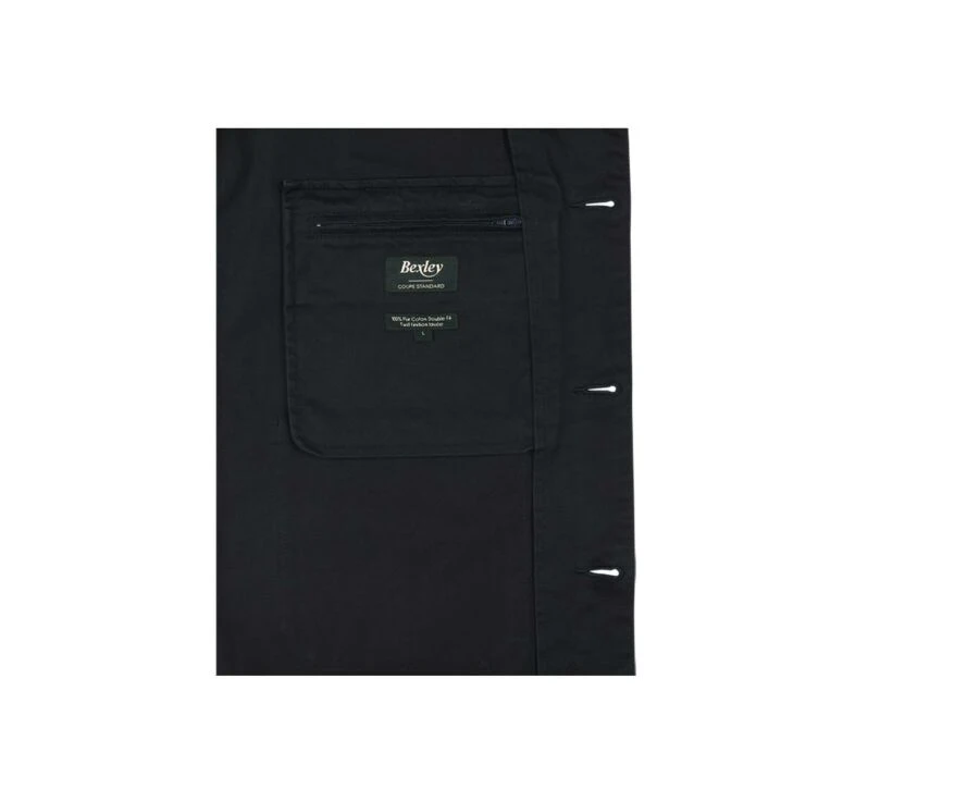 Veste Coton Homme Navy - FÉLICIEN 8 Veste Coton Homme Navy - FÉLICIEN – Image 6