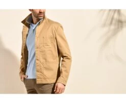 Veste Coton Homme Désert - FÉLICIEN -Boutique Pop Mey Edlich 0142009p felicien desert 2