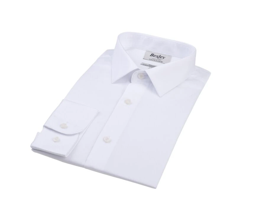 Chemise Blanche Coton Twill - CAUBERT 7 Chemise Blanche Coton Twill - CAUBERT – Image 5
