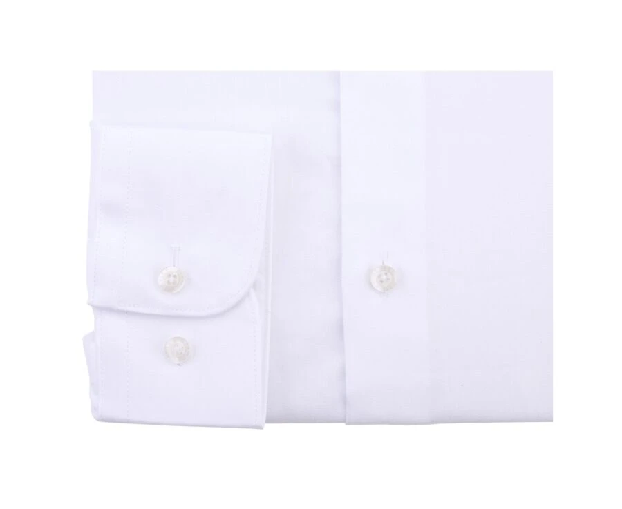 Chemise Blanche Coton Twill - CAUBERT 8 Chemise Blanche Coton Twill - CAUBERT – Image 6