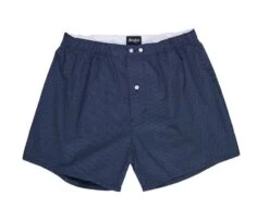 Boîte De 2 Caleçons Homme Uni Blanc Et Imprimé Navy Et Beige - ELON 12 Boîte De 2 Caleçons Homme Uni Blanc Et Imprimé Navy Et Beige - ELON -Boutique Pop Mey Edlich 014510ai elon assortiment couleur 2 4