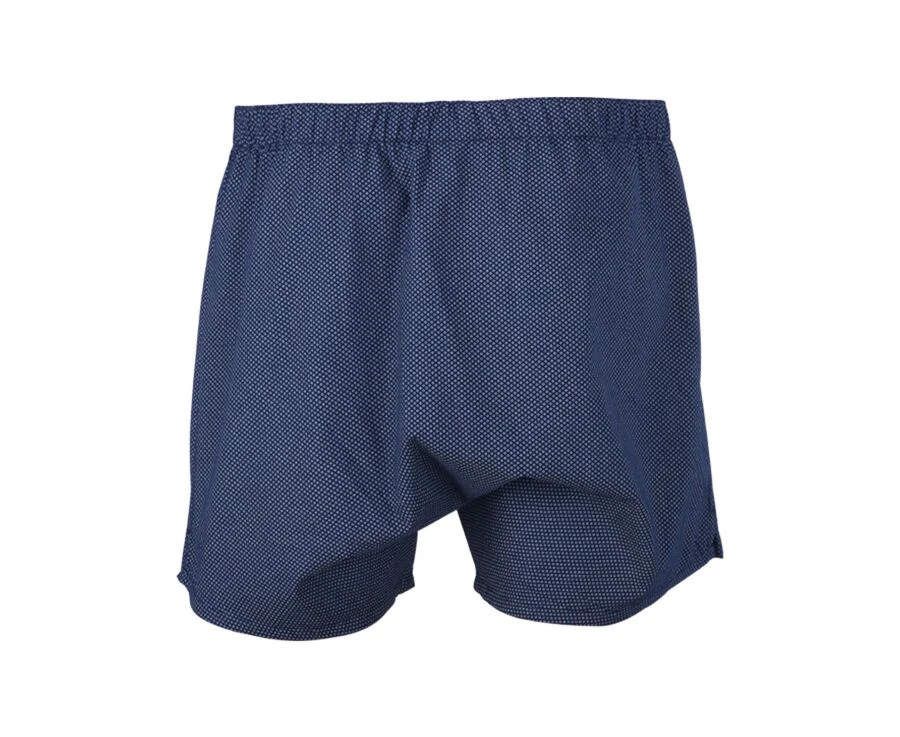 Boîte De 2 Caleçons Homme Uni Blanc Et Imprimé Navy Et Beige - ELON 8 Boîte De 2 Caleçons Homme Uni Blanc Et Imprimé Navy Et Beige - ELON – Image 6