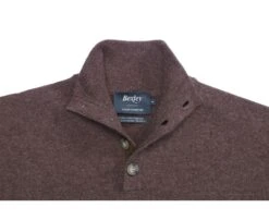 Pull Laine Col Montant Homme Marron Brun - KILTAN 12 Pull Laine Col Montant Homme Marron Brun - KILTAN -Boutique Pop Mey Edlich 014620bq kiltan marron brun 5