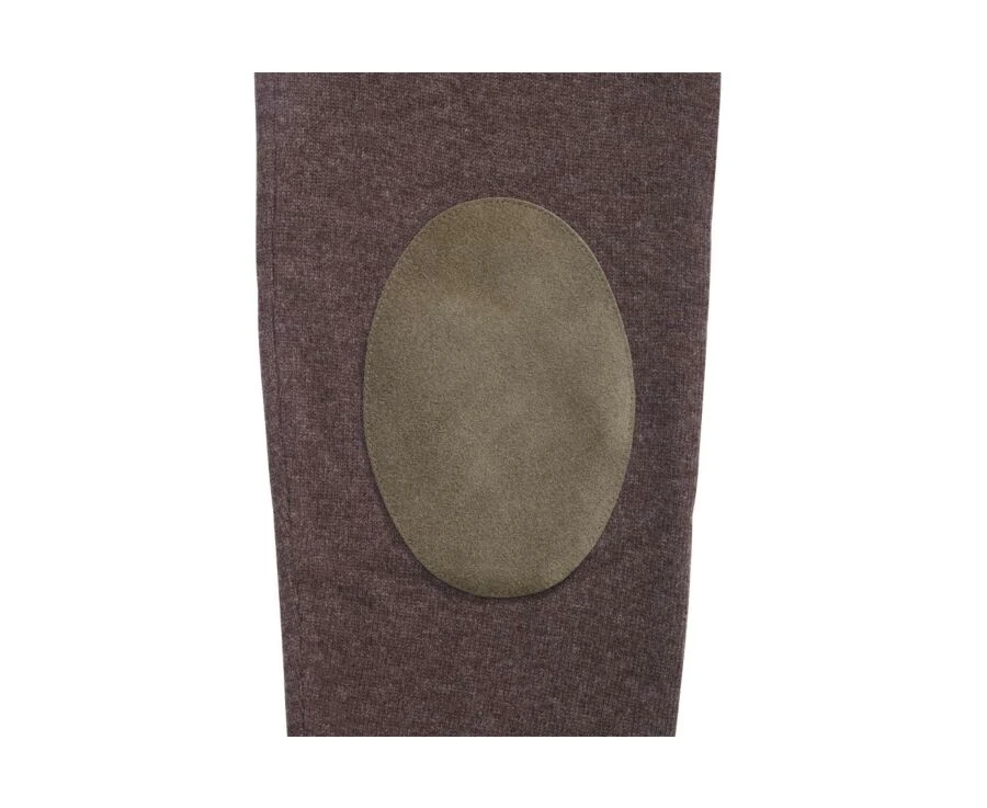 Pull Laine Col Montant Homme Marron Brun - KILTAN 8 Pull Laine Col Montant Homme Marron Brun - KILTAN – Image 6