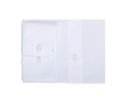 Chemise Blanche Twill Chevrons Homme- CAMÉLIEN -Boutique Pop Mey Edlich 01479004 camelien blanc 6