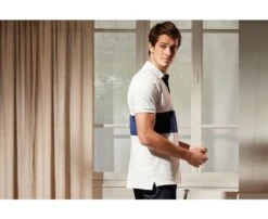 Polo Homme Blanc Et Marine - AURICK -Boutique Pop Mey Edlich 015080aq aurick blanc et marine 3