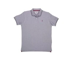 Polo Homme Gris Chiné Et Navy - ADNEY -Boutique Pop Mey Edlich 01510077 adney gris chine et navy 5 bis
