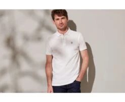 Polo Homme Léger Blanc - ALSTON