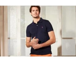 Polo Homme Léger Navy - ALSTON