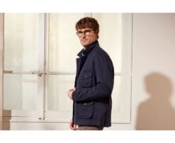 Veste Saharienne Homme Navy - FALBERT -Boutique Pop Mey Edlich 0151500w falbert navy 3