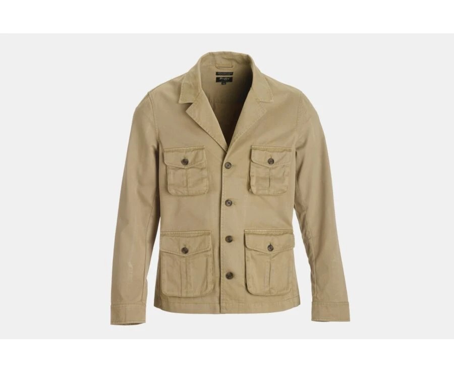 Veste Saharienne Homme Désert - FALBERT 6 Veste Saharienne Homme Désert - FALBERT – Image 4