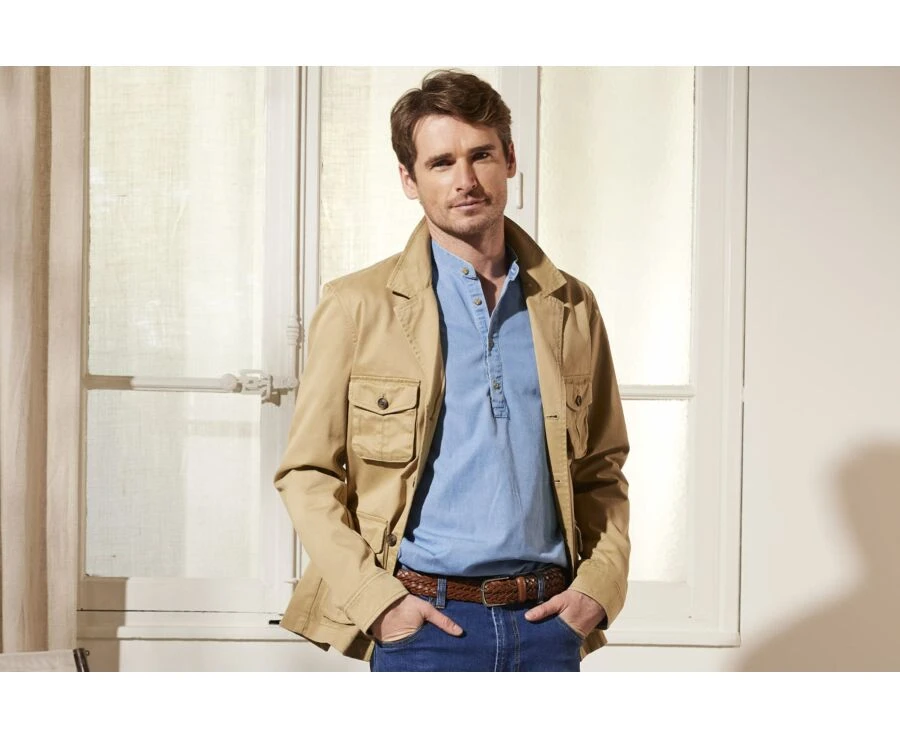 Veste Saharienne Homme Désert - FALBERT 3 Veste Saharienne Homme Désert - FALBERT