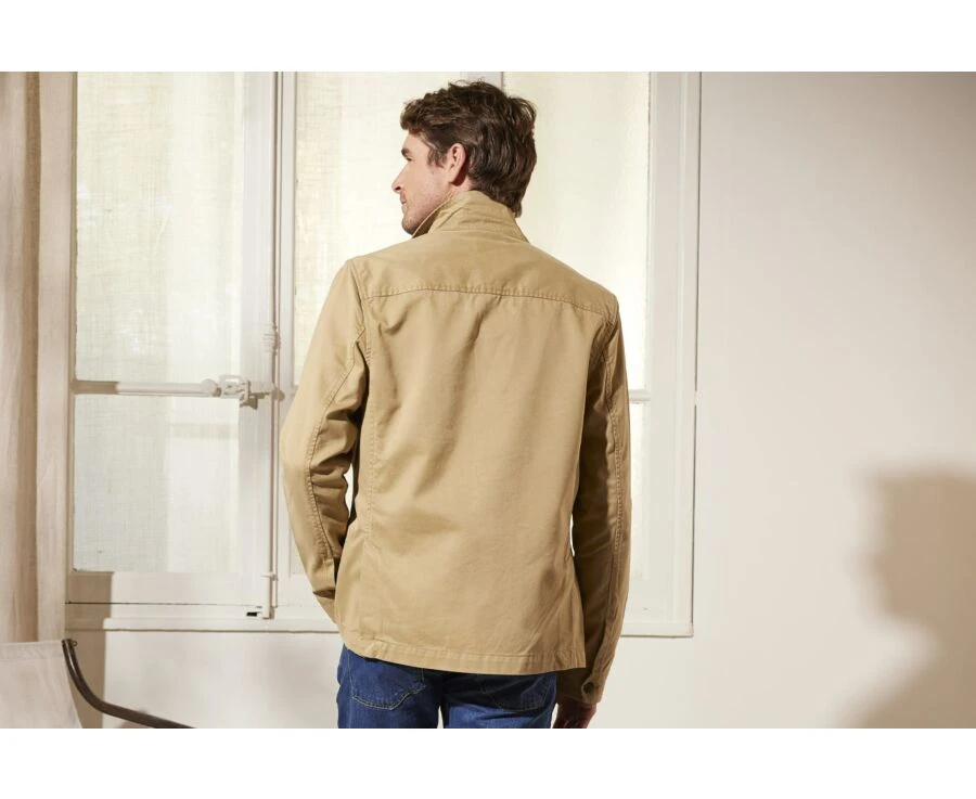 Veste Saharienne Homme Désert - FALBERT 4 Veste Saharienne Homme Désert - FALBERT – Image 2