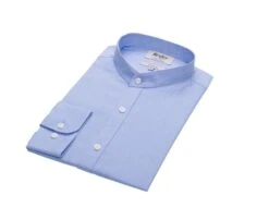Chemise Oxford Bleu Ciel Unie - HÉROLD -Boutique Pop Mey Edlich 01519007 herold bleu ciel 5