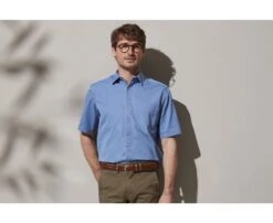 Chemise En Jean Manche Courte Denim Clair - JACQUIN MC