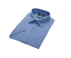 Chemise En Jean Manche Courte Denim Clair - JACQUIN MC -Boutique Pop Mey Edlich 0152109x jacquin mc denim clair 5