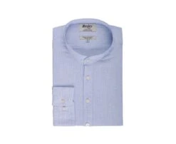 Chemise Tunique Coton Lin à Rayures Fines Bleues Et Blanches - VALBERT 12 Chemise Tunique Coton Lin à Rayures Fines Bleues Et Blanches - VALBERT -Boutique Pop Mey Edlich 0152200a valbert bleu et blanc 4