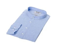 Chemise Tunique Coton Lin Bleu - VALBERT -Boutique Pop Mey Edlich 015220b7 valbert chambray bleu 5 bis 1