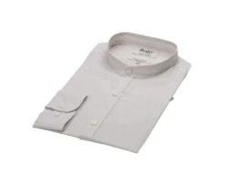 Chemise Seersucker à Rayures Fines Beiges Et Blanches - COLBERT -Boutique Pop Mey Edlich 015280cz colbert beige et blanc 5 bis