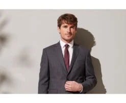 Cravate Homme Soie Bordeaux Et Blanc -Boutique Pop Mey Edlich 0155405k cravate soie faux uni bordeaux et blanc 10