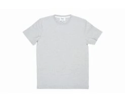 Tee-shirt Coton Bio Uni Gris Chiné Clair - EDGAR III -Boutique Pop Mey Edlich 0156900l edgar iii gris chine clair 4