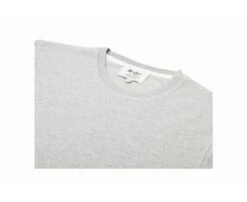 Tee-shirt Coton Bio Uni Gris Chiné Clair - EDGAR III -Boutique Pop Mey Edlich 0156900l edgar iii gris chine clair 6
