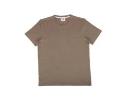 Tee-shirt Coton Bio Uni Havane - EDGAR III